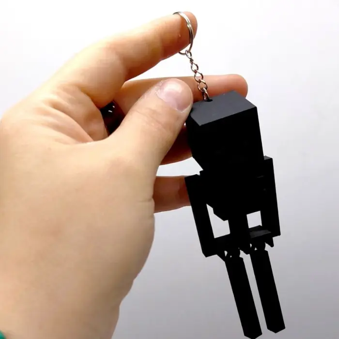 3D Брелоки MINECRAFT / МАЙНКРАФТ WITHER SKELETON / ВІЗЕР СКЕЛЕТ KEYCHAIN, 3D друк