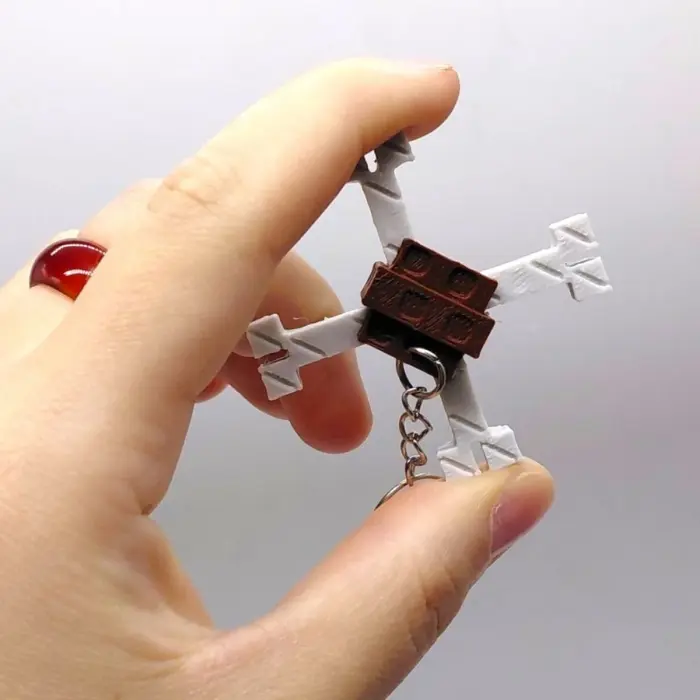 3D Брелоки "ROBLOX BONE BLOSSOM / ФРУКТ КІСТКА GAG", Keychain, 3D печать
