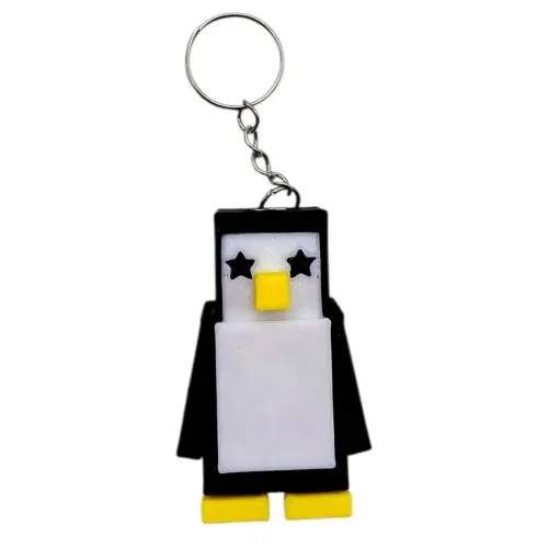3D Брелоки ROBLOX (Роблокс) STAR PIGEON / ПІНГВІН БАТЛ KEYCHAIN, 3D друк