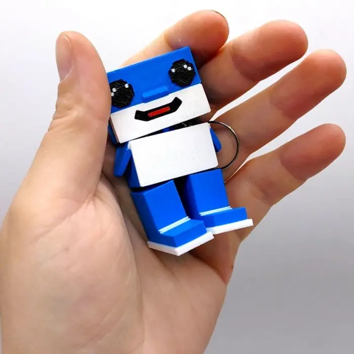 3D Брелоки ROBLOX LOS TRALALERITOS / АКУЛА SAB KEYCHAIN, 3D друк