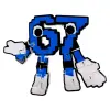 Антистрес ROBLOX 67 / 67 BRAINROT SIX-SEVEN KEYCHAIN, 3D друк