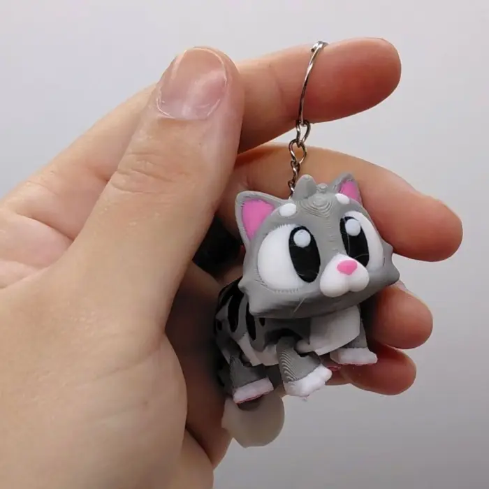 3D Брелоки "CUTE CAT / Милий КОТИК", Keychain, 3D друк