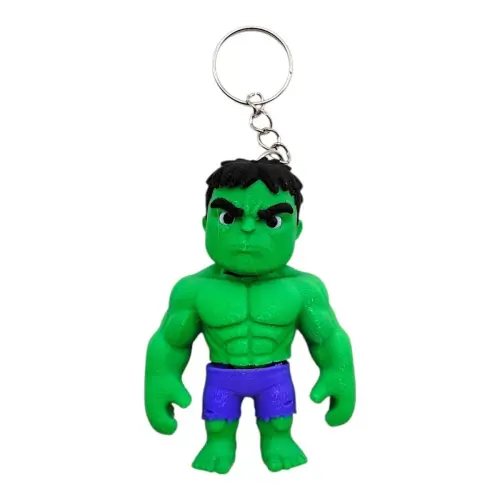 3D Брелоки "Hero Hulk, Marvel / Халк, Марвел", Keychain, 3D печать
