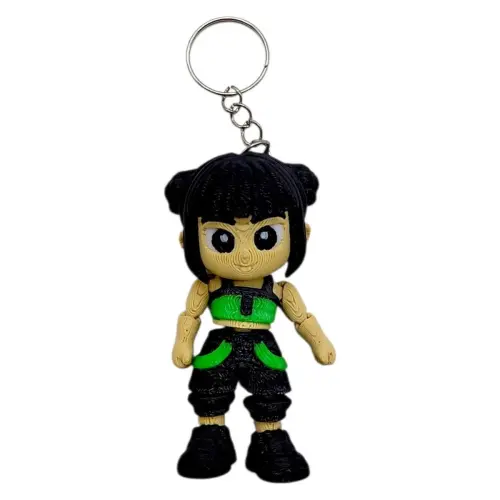 3D Брелоки HERO K-POP ZOE Demon Hunters / ЗОЯ KEYCHAIN, Кейпоп-мисливиці на демонів, 3D друк