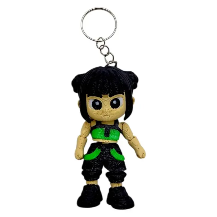 3D Брелоки HERO K-POP ZOE Demon Hunters / ЗОЯ (К-ПОП) KEYCHAIN, Кейпоп-охотницы на демонов, 3D печать