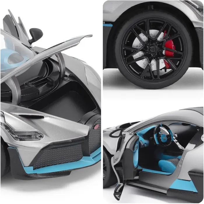 Автомодель - Bugatti Divo (сірий, 1:18)
