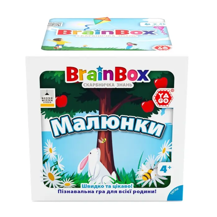 Пізнавальна гра - BrainBox Малюнки (330 різноманітних запитань для веселої та пізнавальної гри)