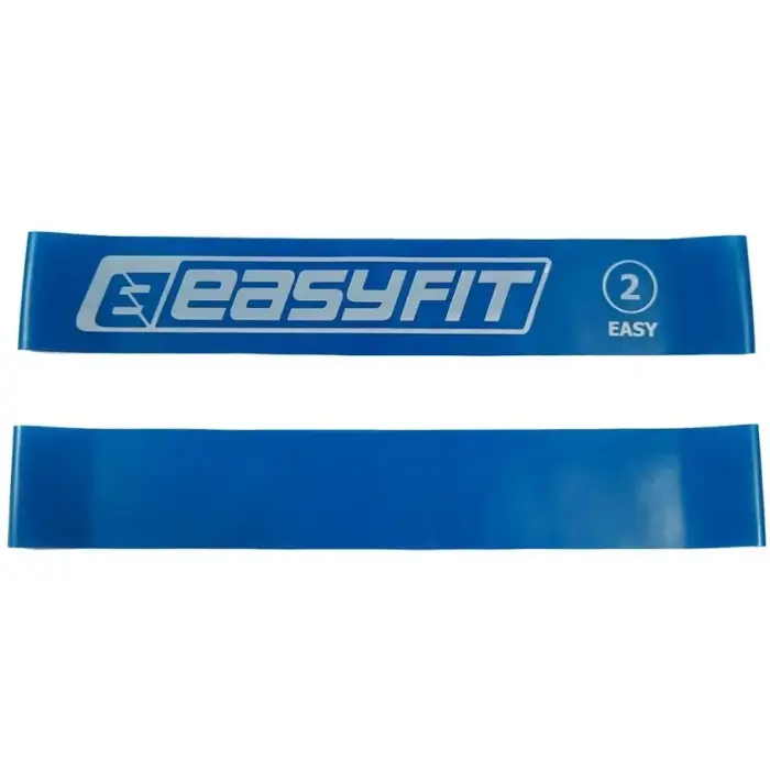 Гумове кільце Easyfit #2, синій (для занять фітнесом, йогою, пілатесом і кросфітом)