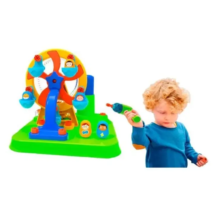 Набір для складання Edu-Toys Колесо огляду з інструментами 46 деталей
