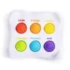 Сенсорна іграшка Fat Brain Toys Dimpl Duo Колір Форма Брайль, симпл димпл / simple dimple