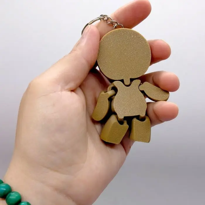 Брелок 3d печать "Мужчина-печенье" (Вид 1), KEYCHAIN