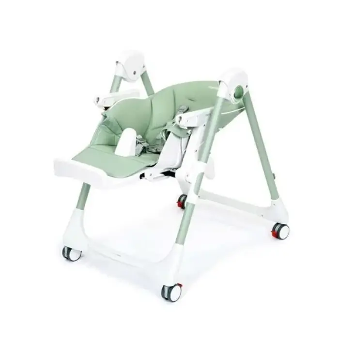 Стільчик для годування Peg-Perego Prima Pappa Follow Me (м'ятно-зелений)