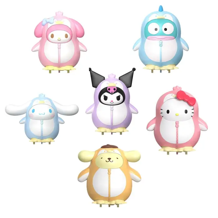 Механічна іграшка-сюрприз Pop Top Sanrio – Бал пінгвінів