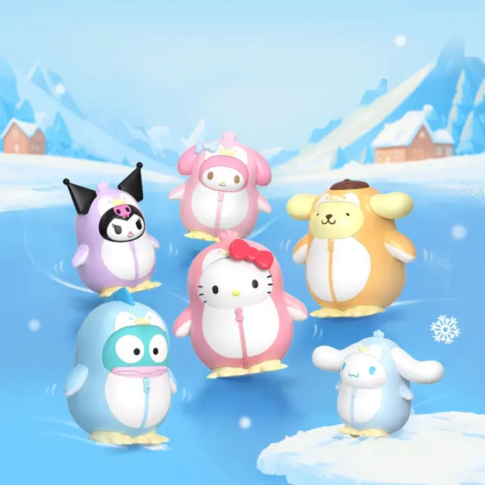 Механічна іграшка-сюрприз Pop Top Sanrio – Бал пінгвінів