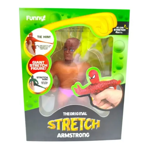 Игрушка-тянучка "Stretch Armstrong: Герои Marvel / Марвел" ЧЕЛОВЕК (КОРИЧНЕВЫЙ)