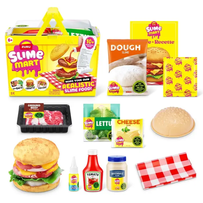 Ігровий набір зі слаймами Slime Mart серії Shopping Basket – Бургер