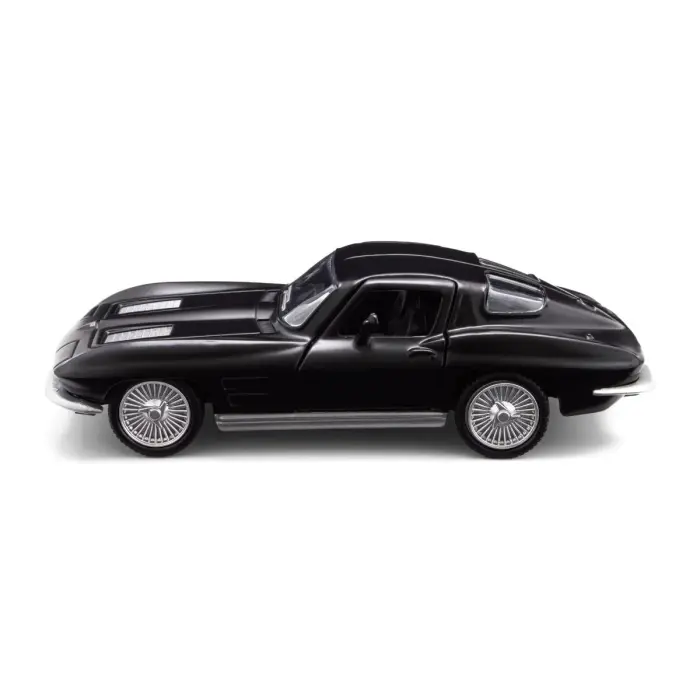 Автомодель - CHEVROLET CORVETTE SPLIT WINDOW 1963 (матовый черный)