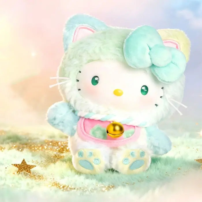 М’яка іграшка-сюрприз на кліпсі Pop Top Hello Kitty – Казкові бажання