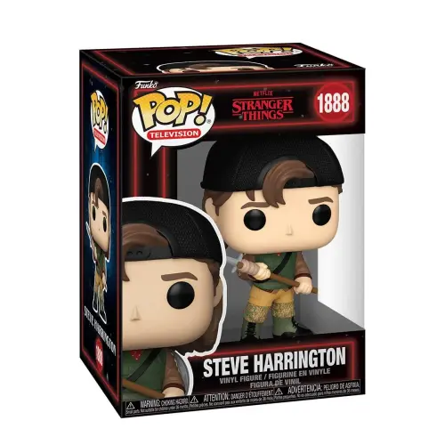 Игровая фигурка Funko POP! серии Очень странные дела S5 - Стив с копьем
