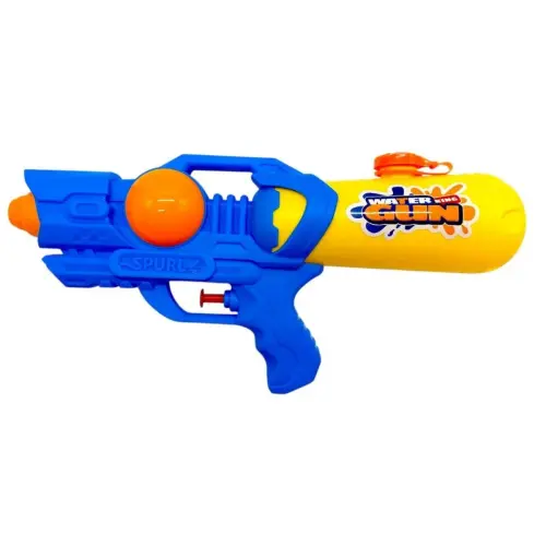 Водный пистолет, помповый механизм, (ГОЛУБОЙ)