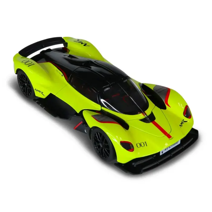 Автомодель - Aston Martin Valkyrie (жовтий, 1:18)