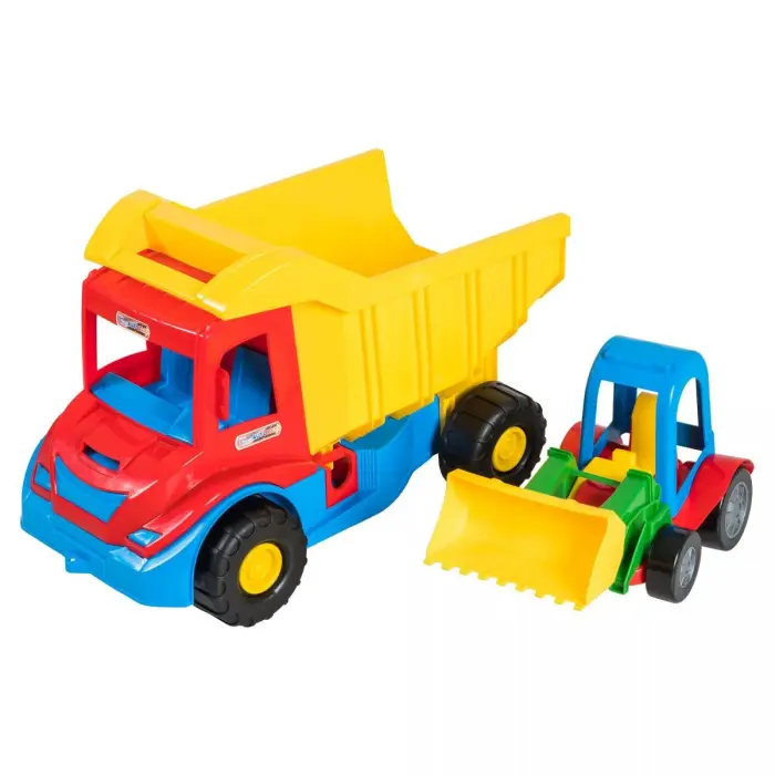 Multi Truck грузовик с трактором