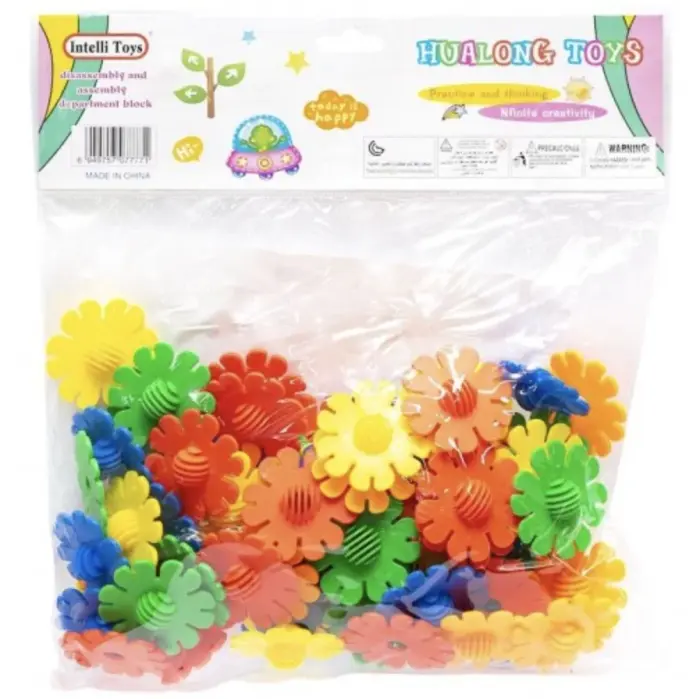 Конструктор Puzzle blocks«Ромашки з кулькою» 3+