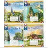 Зошит 24л клітинка "Thailand" (16 примірників, мікс)