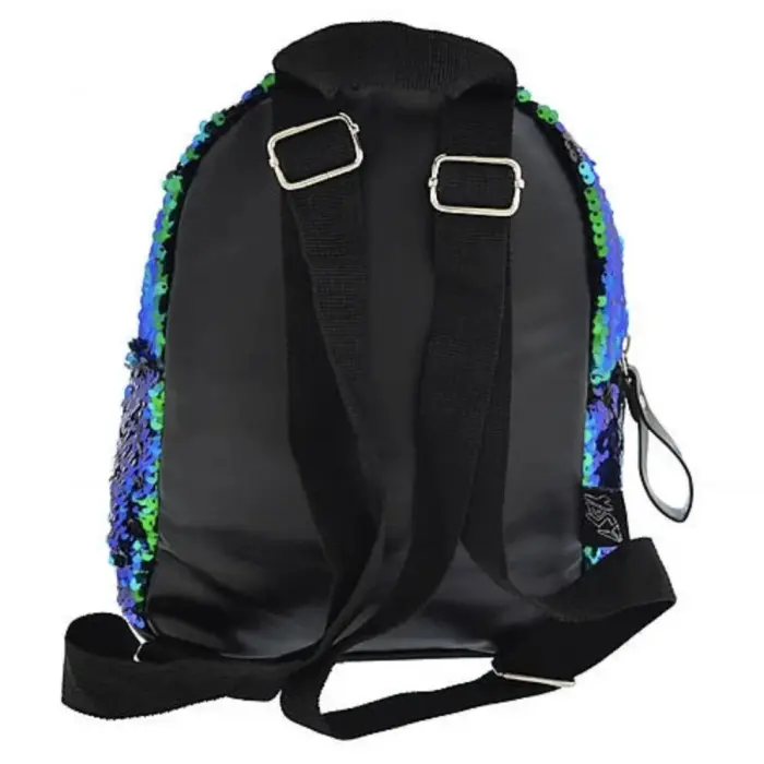 Рюкзак молодіжний "Yes" з паєтками "Green Sequins"