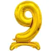 Кулька фольгована цифра "9" підлогова 80 см