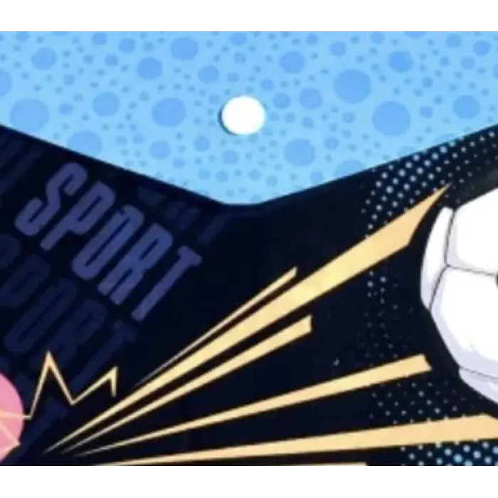 Папка з кнопкою А4+, peace.love.football
