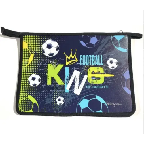 Папка на блискавці А4+, football king