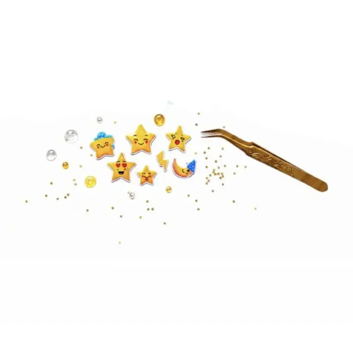 Наліпки дизайн "Shiny star" (набір 6 шт)