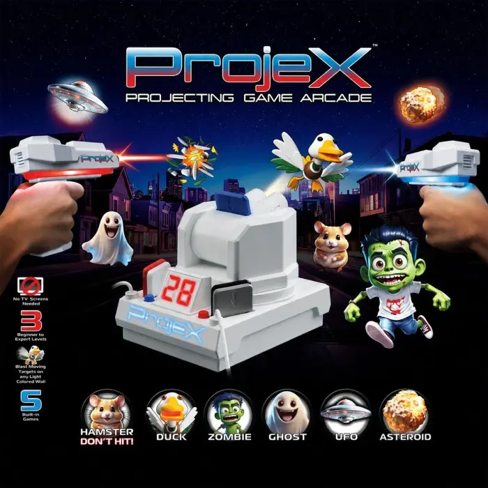 Игровой набор для лазерных боев – Проектор ProjeX Animated