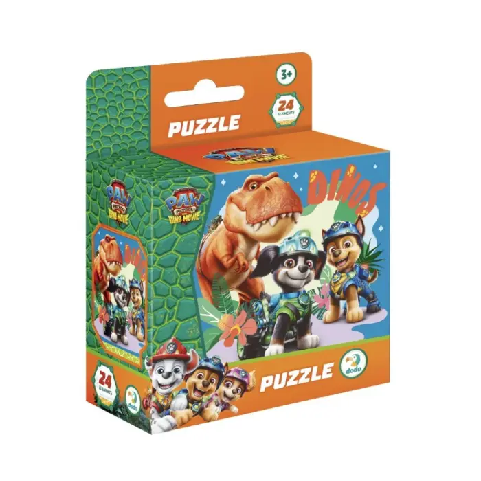 Уцінка. Пазл на 24 елементи «Ті-Рекс Тіммі», Щенячий патруль / Paw Patrol порвана упаковка
