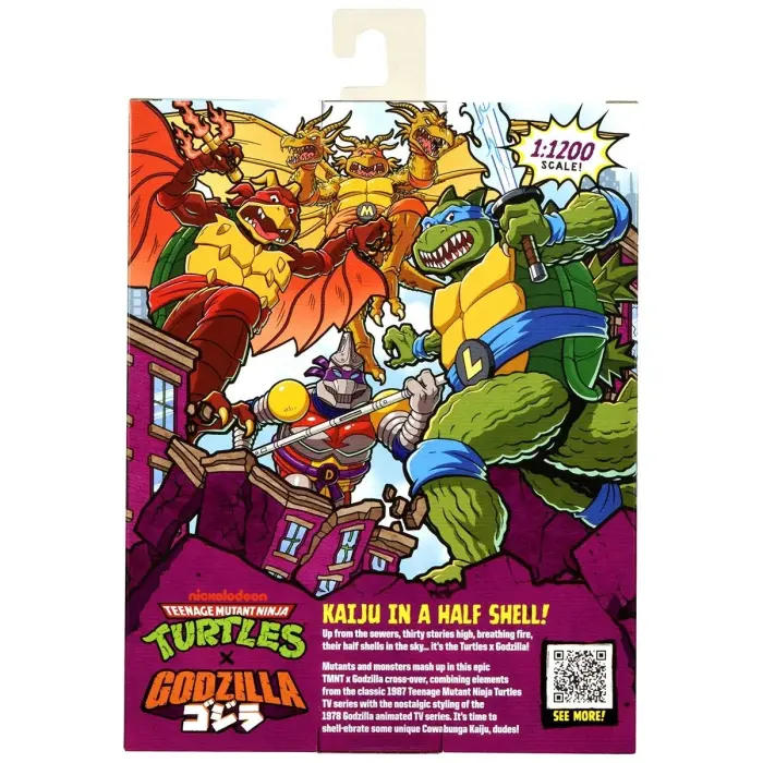 Фігурка TMNT x Godzilla – Лео в образі Ґодзілли