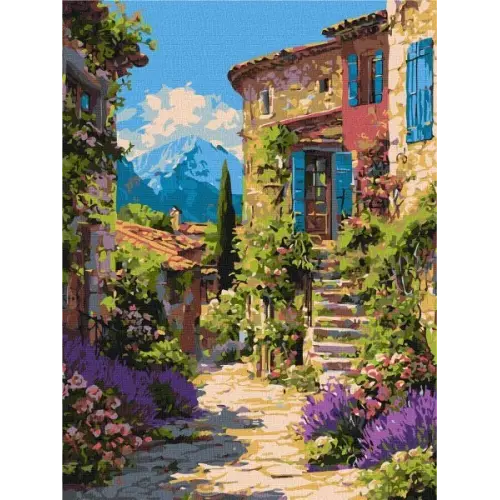 Картина за номерами - Кам’яна тиша ©art_selena_ua