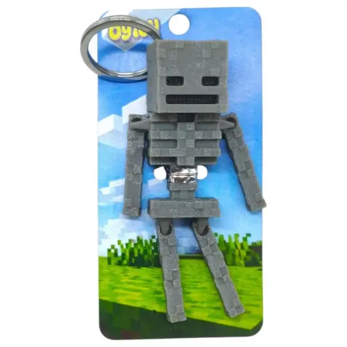 Брелок 3D друк "Minecraft Skeleton / Скелет"
