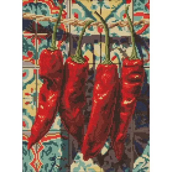 Алмазна мозаїка - Натюрморт із перцем ©art_selena_ua