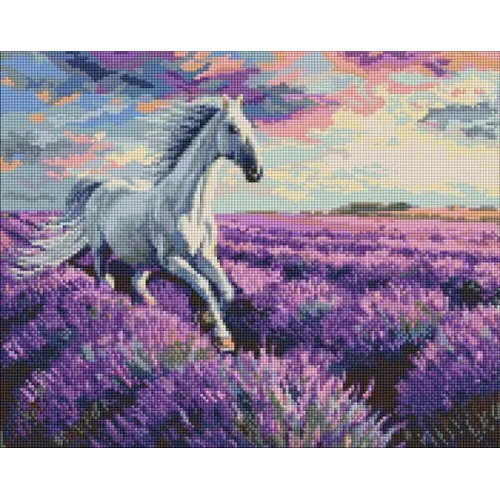 Алмазна мозаїка - У лавандових полях ©art_selena_ua