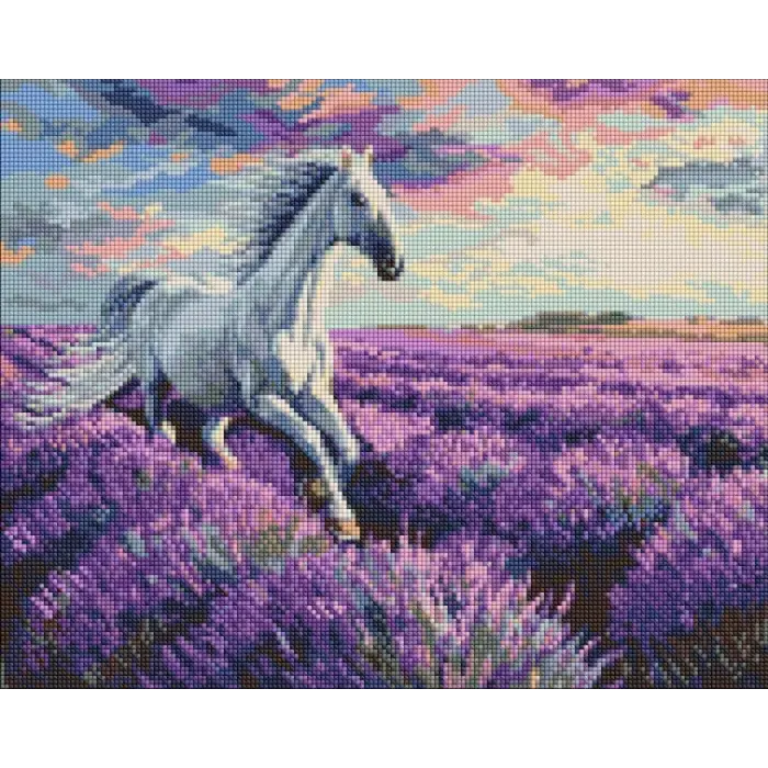 Алмазна мозаїка - У лавандових полях ©art_selena_ua