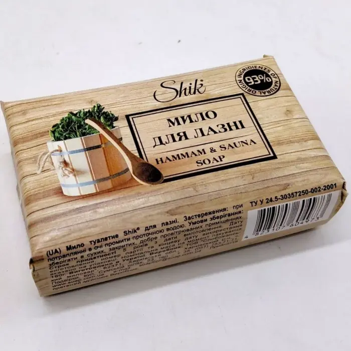 Shik мило тверде180г Для лазні 180г