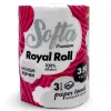 Softa Джамбо рушник целюл. на гільзі 1рул. 3-шар 350 арк.Royl Roll (КПК)