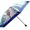 Уценка. Зонтик "Sanrio" Doraemon / Дораэмон d=95 см, длина 26 см, 8 спиц, чехол, в пакете (СИНЯЯ) Маленькие дырки