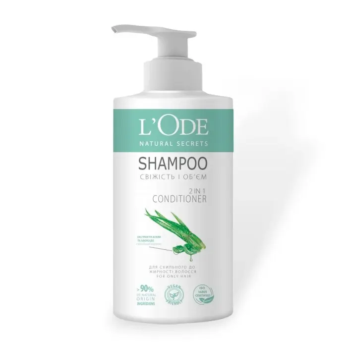 LʼOde Natural Secrets шампунь 900гд/ схильного до жирності волосся