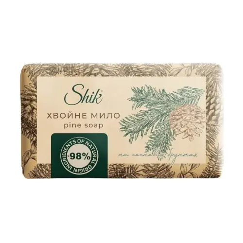Shik мило туалетне 180г Хвойне