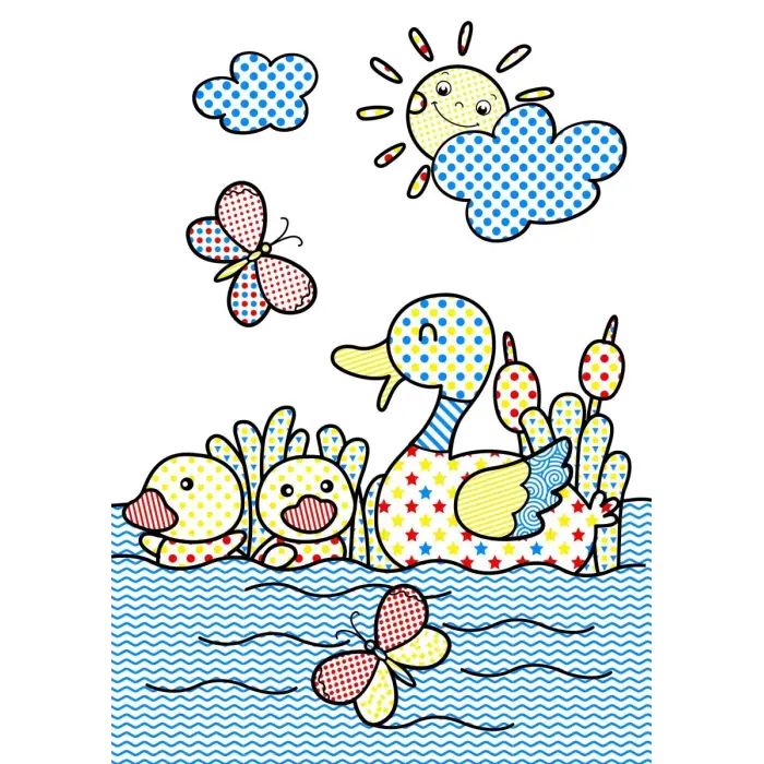 Книга "Чарівні водяні розмальовки. Ферма", укр