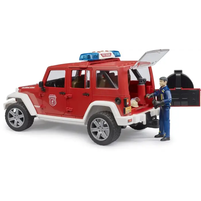 Набір іграшковий Пожежне авто JEEP Wrangler Unlimited Rubicon та фігурка пожежного