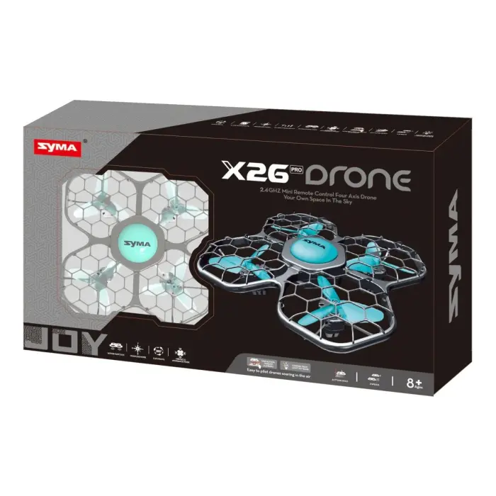 Квадрокоптер игрушечный X26PRO на р/к ТМ SYMA с распознаванием помех