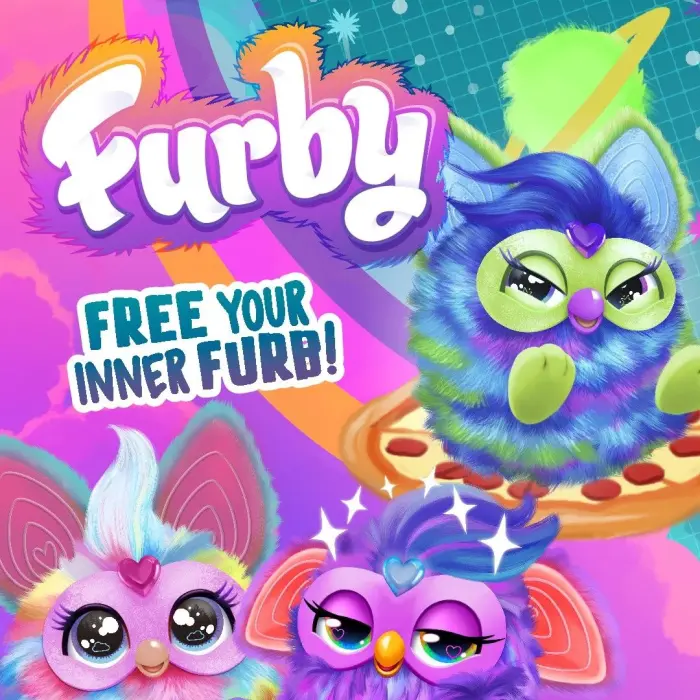 Іграшка інтерактивна Furby Aurora Furbealis Блакитний